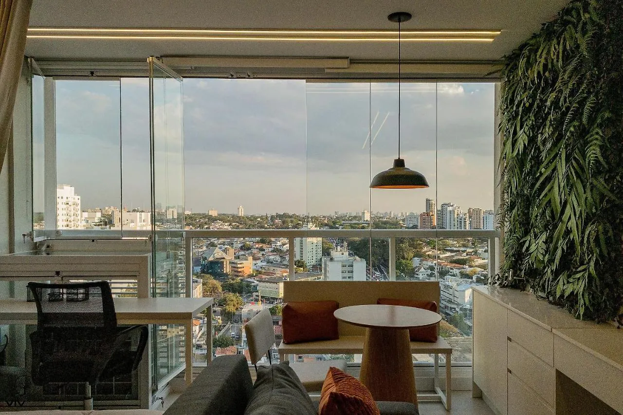Palazzo Ibirapuera 21 º Andar Wi-Fi, Ar E Metro A 5 Minutos 0*, São Paulo